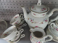 Koffieservies 15-delig, gemarkeerd - afbeelding 3 van  4