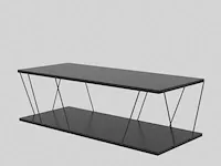 Koffietafel labranda zwart - afbeelding 1 van  3