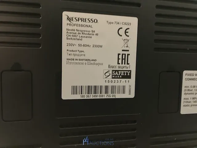 Koffiezetapparaat nespresso - afbeelding 6 van  9