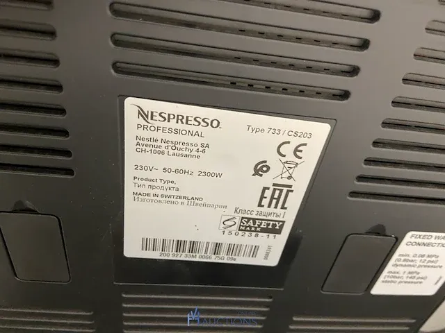 Koffiezetapparaat nespresso - afbeelding 6 van  6