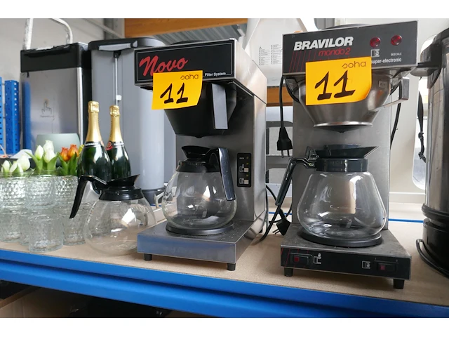 Koffiezetapparaten 2 stuks - afbeelding 1 van  4