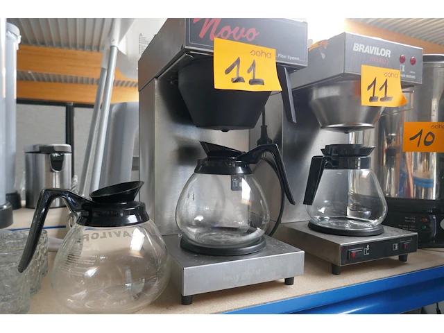 Koffiezetapparaten 2 stuks - afbeelding 2 van  4
