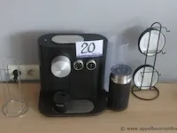 Koffiezetmachine krups plus melkopschuimer - afbeelding 1 van  2