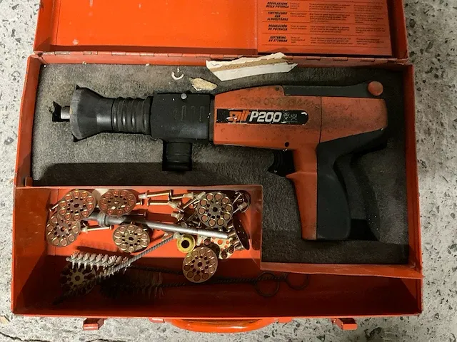 Kogelafdichtingsnagelpistool spit p200 - afbeelding 1 van  8