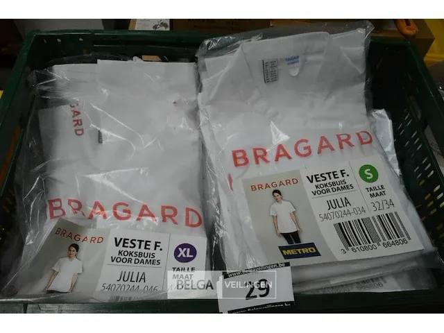 Koks vesten diverse maten ± 10 stuks - afbeelding 1 van  4