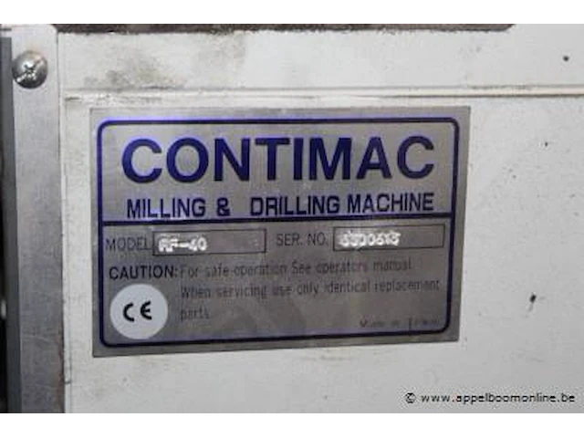 Kolomboormachine contimac, bj 2016 - afbeelding 2 van  4