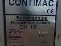 Kolomboormachine contimac - afbeelding 4 van  4