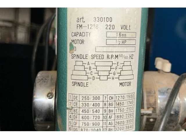 Kolomboormachine ferm - afbeelding 4 van  5