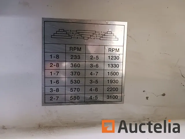 Kolomboormachine met opzettafel contimac - afbeelding 18 van  18