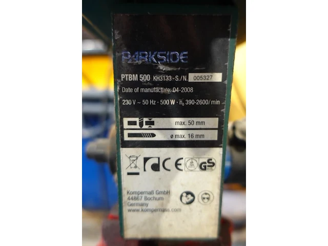 Kolomboormachine parkside - afbeelding 3 van  3