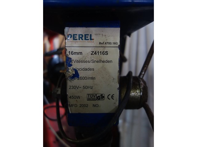 Kolomboormachine perel (na te zien) - afbeelding 4 van  4