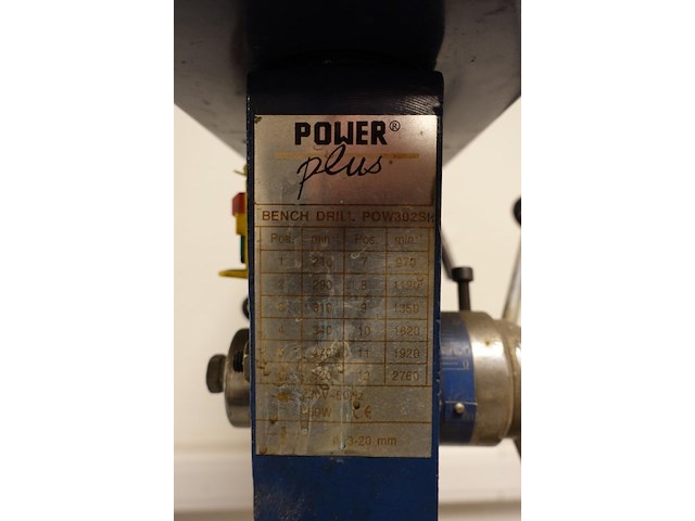 Kolomboormachine powerplus - afbeelding 4 van  9