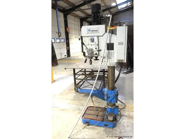 Kolomboormachine sieg zwb5040a, werking niet gekend - afbeelding 4 van  6