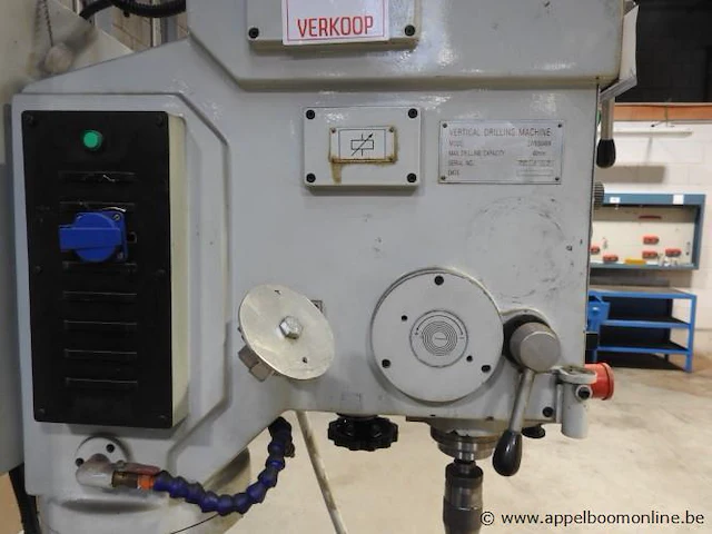 Kolomboormachine sieg zwb5040a, werking niet gekend - afbeelding 6 van  6