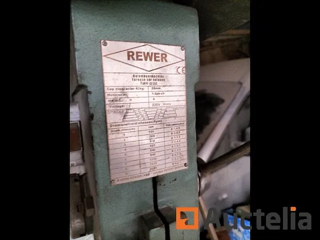 Kolomboormachines rewer cf30c - afbeelding 3 van  4