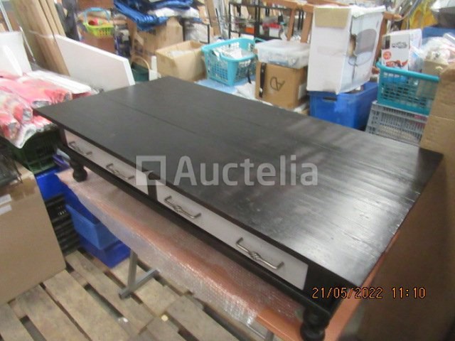 Koloniale tafel /2 lades - afbeelding 1 van  4