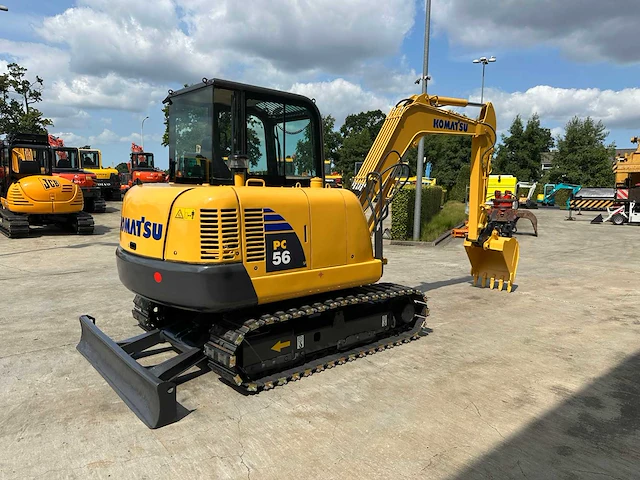 Komatsu - 2011 - pc56-7 - midigraafmachine - afbeelding 34 van  42