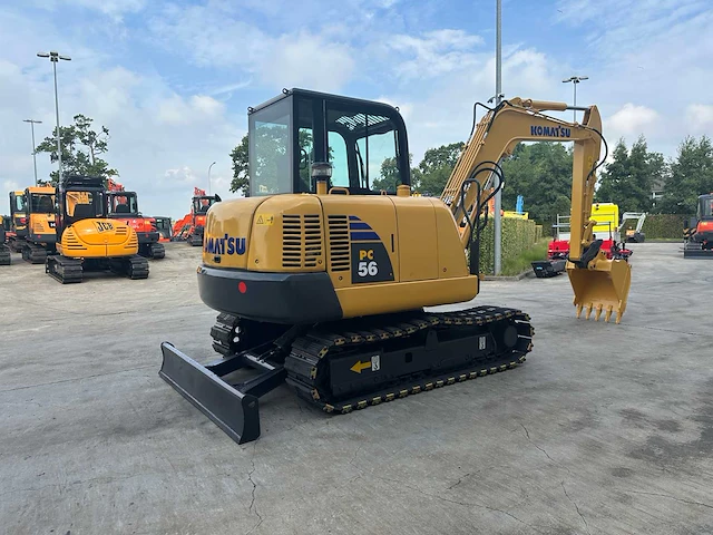 Komatsu - 2013 - pc56-7 - midigraafmachine - afbeelding 34 van  40