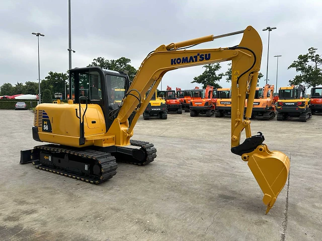Komatsu - 2013 - pc56-7 - midigraafmachine - afbeelding 23 van  38
