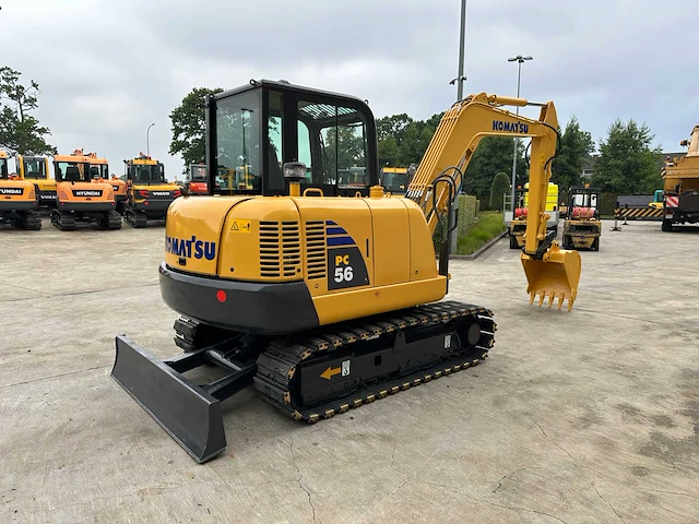 Komatsu - 2013 - pc56-7 - midigraafmachine - afbeelding 33 van  38