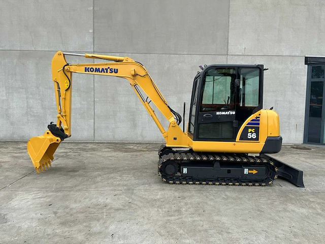 Komatsu - 2013 - pc56-7 - midigraafmachine - afbeelding 36 van  38