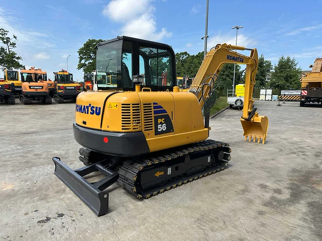 Komatsu - 2013 - pc56-7 - midigraafmachine - afbeelding 34 van  43