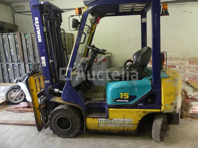 Komatsu fd15t-17 vorkheftruck - afbeelding 2 van  17