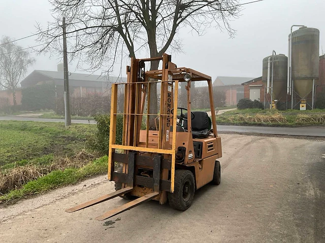 Komatsu fg 14-12 vorkheftruck - afbeelding 1 van  23