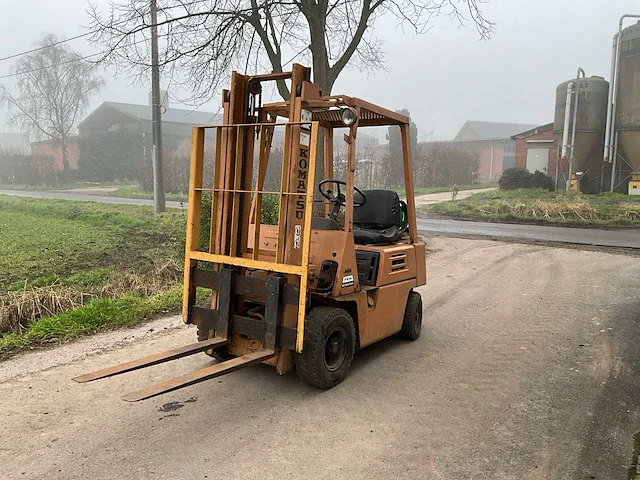 Komatsu fg 14-12 vorkheftruck - afbeelding 8 van  23