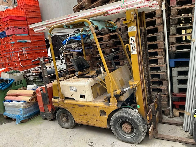 Komatsu fg14 vorkheftrucks - afbeelding 1 van  14