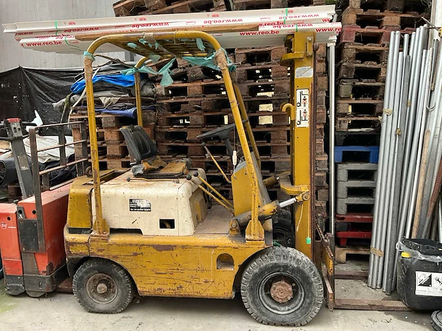 Komatsu fg14 vorkheftrucks - afbeelding 2 van  14