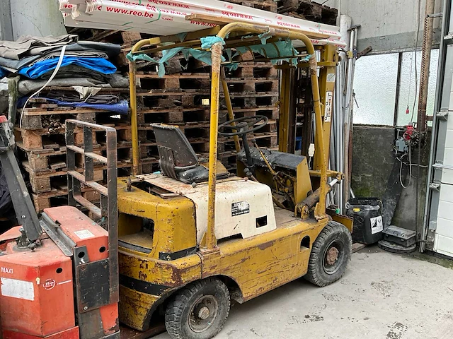 Komatsu fg14 vorkheftrucks - afbeelding 3 van  14