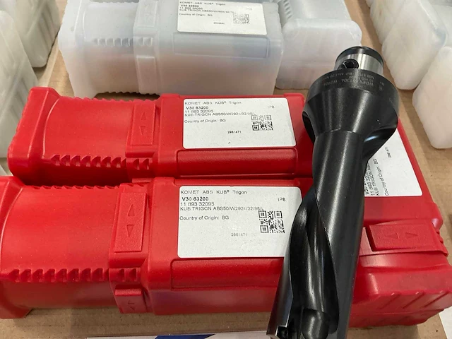 Komet wisselplaatboor kub trigon (11x) - afbeelding 5 van  6