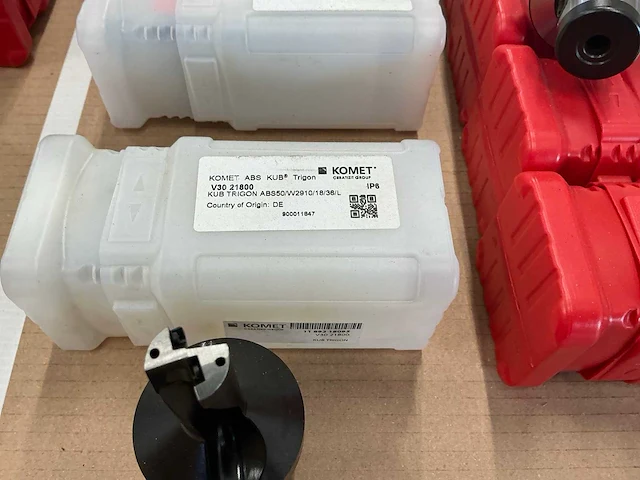 Komet wisselplaatboor kub trigon (14x) - afbeelding 3 van  7