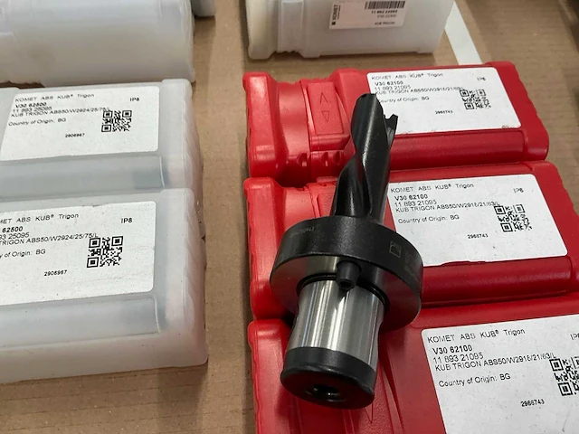 Komet wisselplaatboor kub trigon (14x) - afbeelding 4 van  7