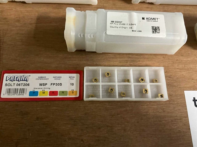 Komet wisselplaatboor met cylindrische opname (10x) - afbeelding 10 van  11