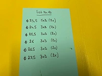 Komet wisselplaatboor met cylindrische opname (12x) - afbeelding 3 van  11