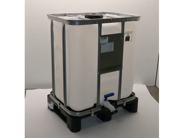 Komplete vloeistof ibc container 300l - afbeelding 1 van  2
