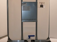 Komplete vloeistof ibc container 300l - afbeelding 2 van  2