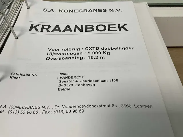 Konecranes bovenloophalkraan - afbeelding 17 van  19