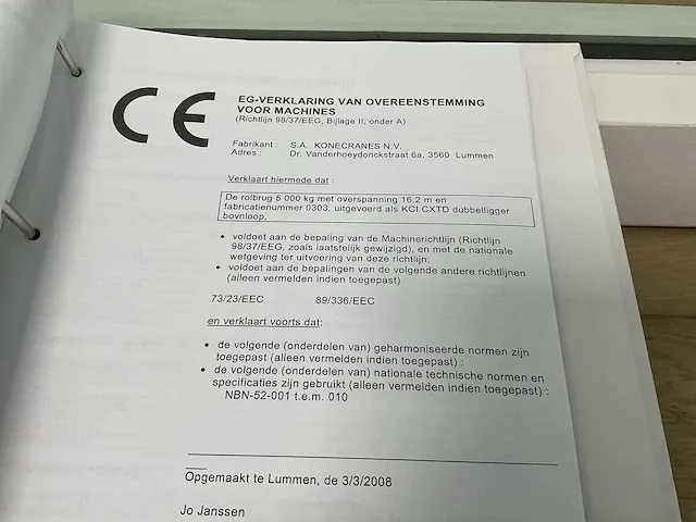 Konecranes bovenloophalkraan - afbeelding 18 van  19