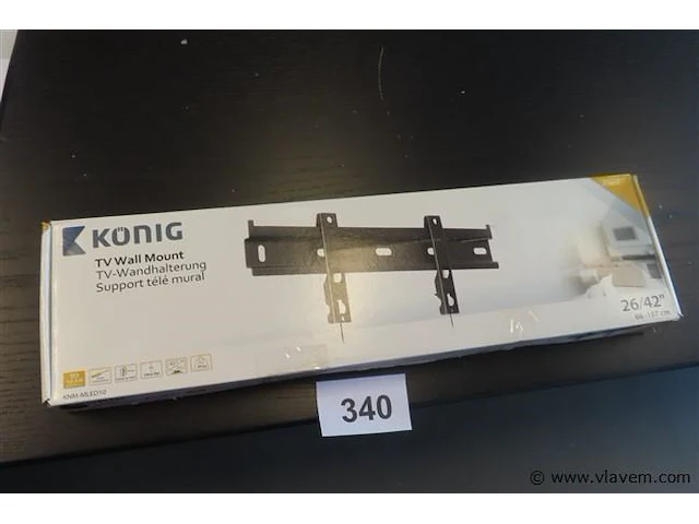 Konig tv wall mount - afbeelding 1 van  3