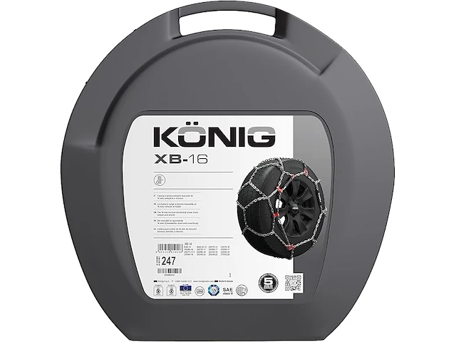 König xb-16 225 sneeuwkettingen - afbeelding 5 van  5