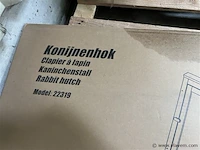 Konijnenhok, 118 x 52 x 45 cm - afbeelding 3 van  3