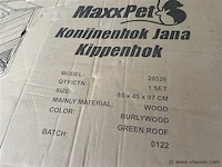 Konijnenhok, 85 x 45 x 97 cm - afbeelding 1 van  2