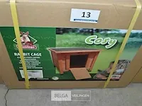 Konijnenhok cosy 50x42x43 - afbeelding 2 van  2