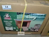 Konijnenhok cosy 50x42x43 - afbeelding 1 van  2