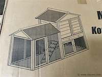 Konijnenhok/kippenhok - afbeelding 1 van  3