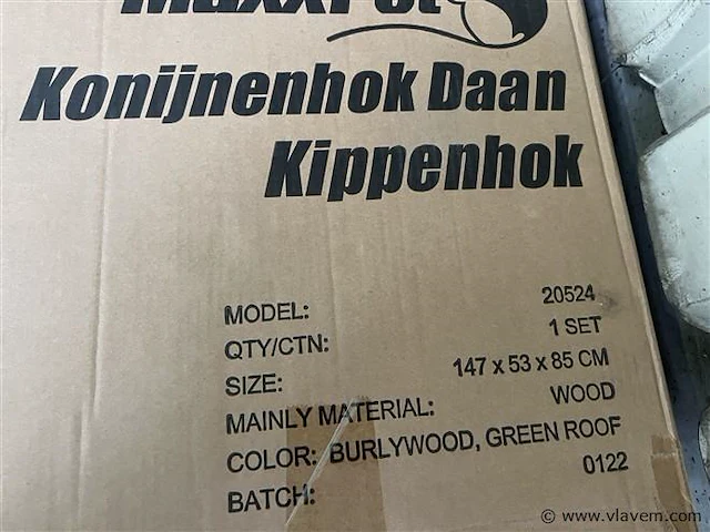 Konijnenhok/kippenhok - afbeelding 3 van  3