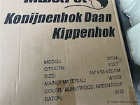 Konijnenhok/kippenhok - afbeelding 3 van  3